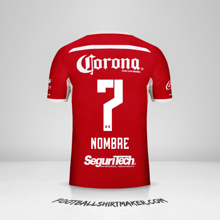 Jersey Toluca FC 2018/19 -  nombre - 7