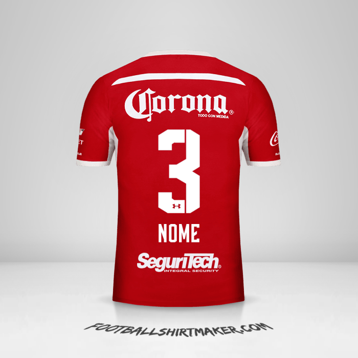 Maglia Toluca FC 2018/19 -  nome - 3