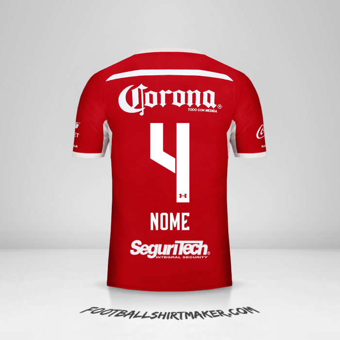 Maglia Toluca FC 2018/19 -  nome - 4