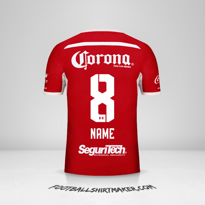Shirt Toluca FC 2018/19 -  name - 8