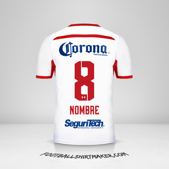 Jersey Toluca FC 2018/19 Visita -  nombre - 8