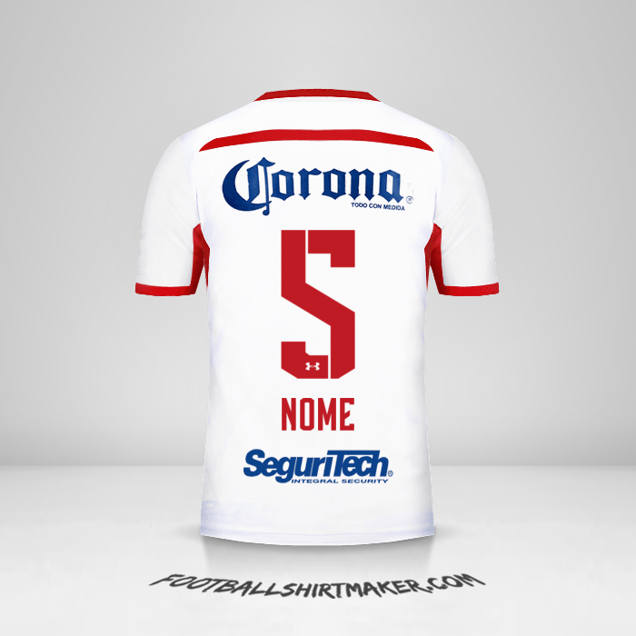 Camisola Toluca FC 2018/19 Alternativa -  nome - 5
