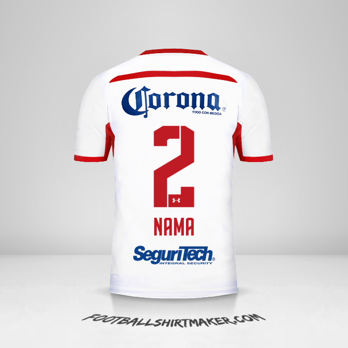 Jersey Toluca FC 2018/19 Alternatif -  nama - 2