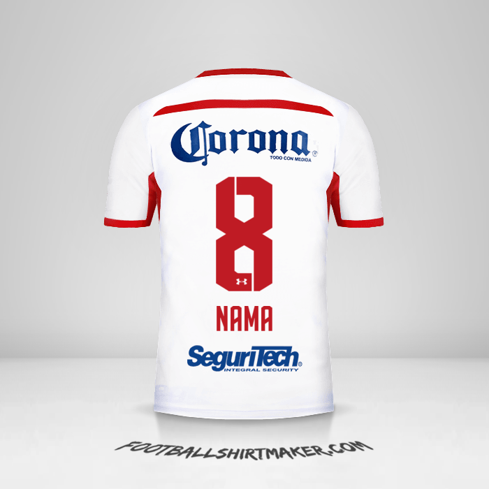 Jersey Toluca FC 2018/19 Alternatif -  nama - 8