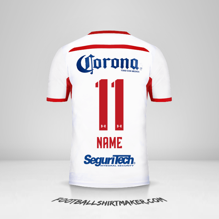 Jersey Toluca FC 2018/19 Away -  name - 11