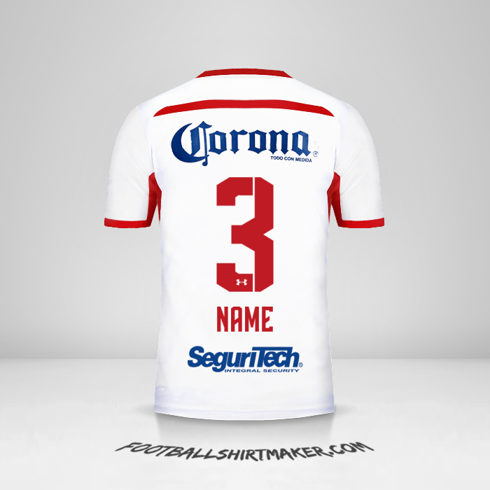 Jersey Toluca FC 2018/19 Away -  name - 3