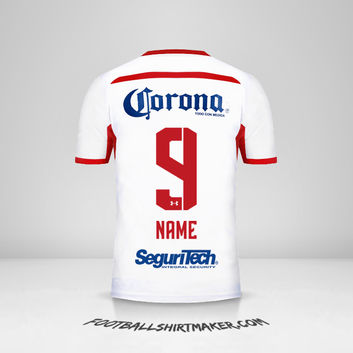 Trikot Toluca FC 2018/19 Auswärts -  name - 9
