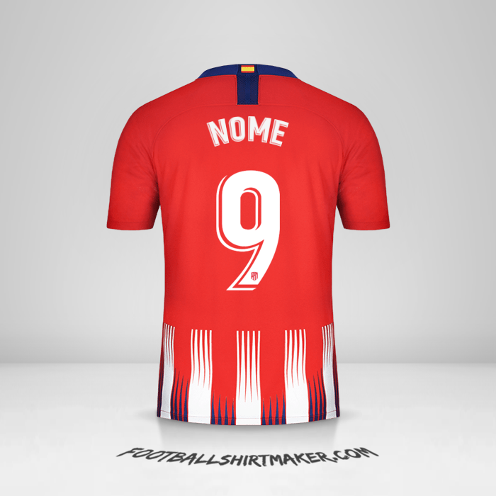 Maglia Atletico Madrid 2018/19 -  nome - 9