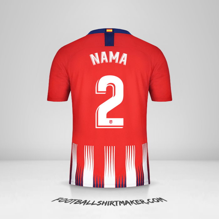 Jersey Atletico Madrid 2018/19 -  nama - 2