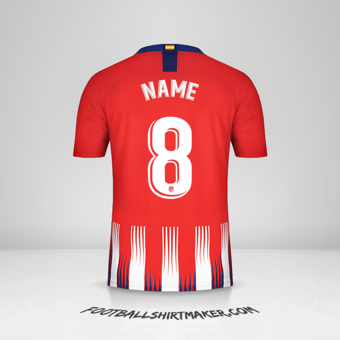 Shirt Atletico Madrid 2018/19 -  name - 8