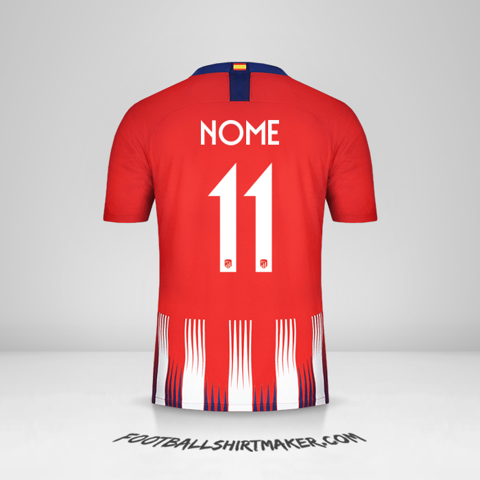 Maglia Atletico Madrid Cup 2018/19 -  nome - 11