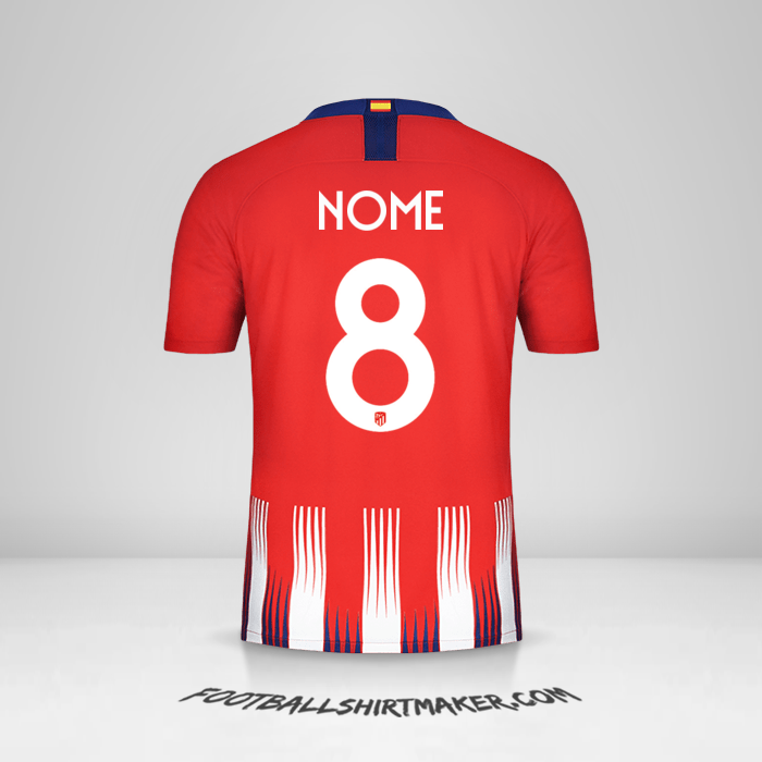 Maglia Atletico Madrid Cup 2018/19 -  nome - 8