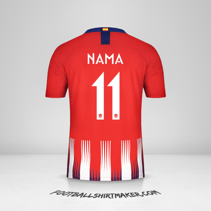 Jersey Atletico Madrid Cup 2018/19 -  nama - 11