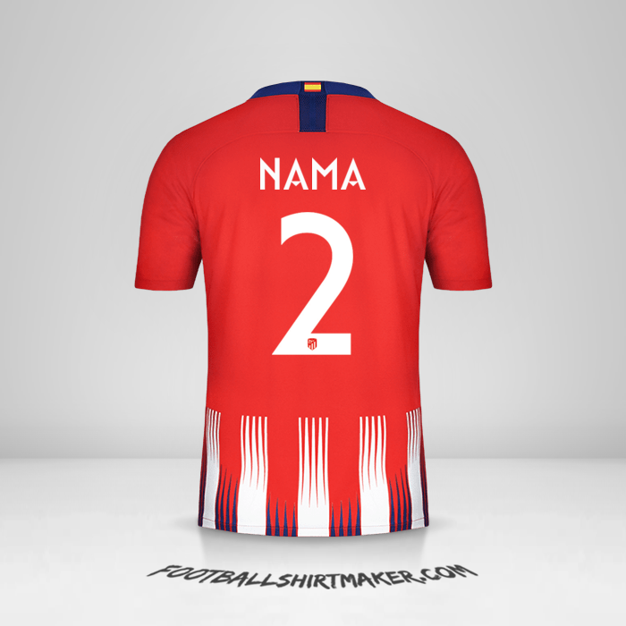 Jersey Atletico Madrid Cup 2018/19 -  nama - 2