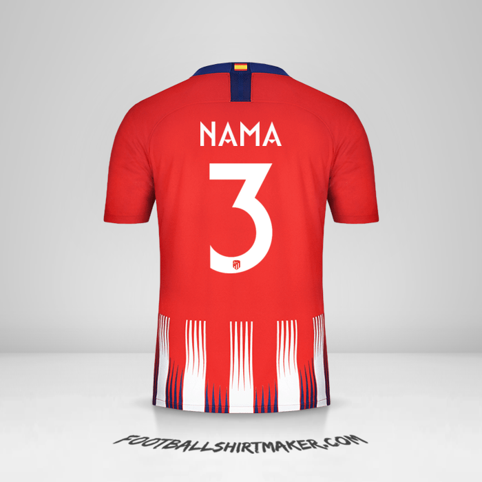Jersey Atletico Madrid Cup 2018/19 -  nama - 3