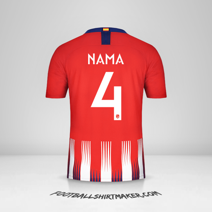 Jersey Atletico Madrid Cup 2018/19 -  nama - 4