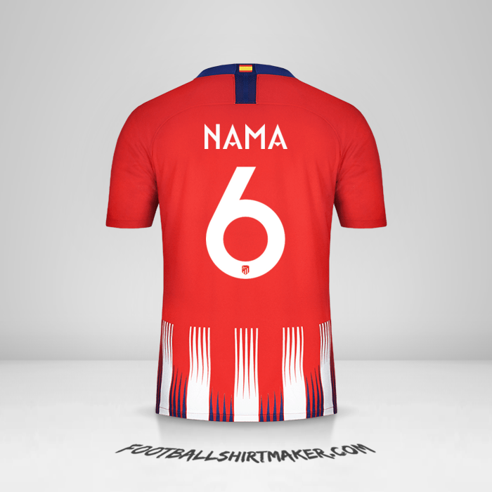 Jersey Atletico Madrid Cup 2018/19 -  nama - 6