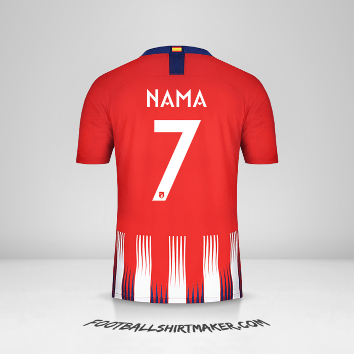 Jersey Atletico Madrid Cup 2018/19 -  nama - 7