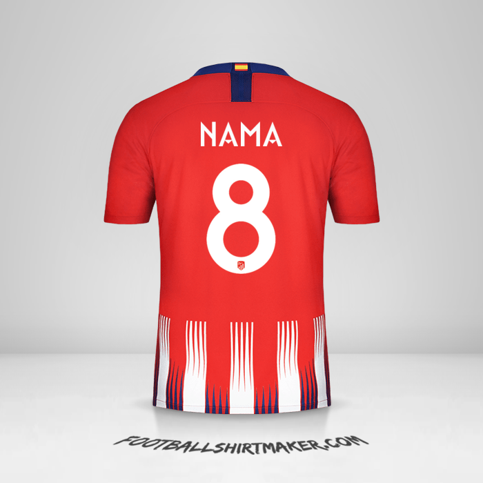 Jersey Atletico Madrid Cup 2018/19 -  nama - 8