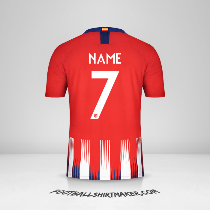 Shirt Atletico Madrid Cup 2018/19 -  name - 7