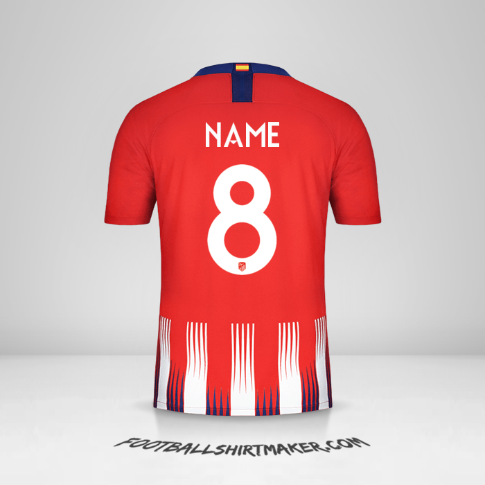 Shirt Atletico Madrid Cup 2018/19 -  name - 8