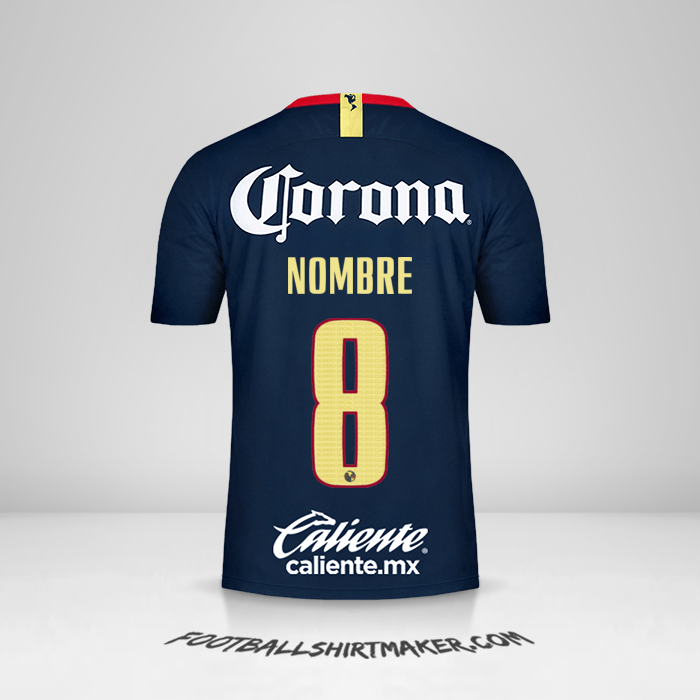 Jersey Club America 2018/19 Visita -  nombre - 8