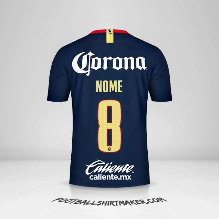 Maglia Club America 2018/19 Seconda -  nome - 8