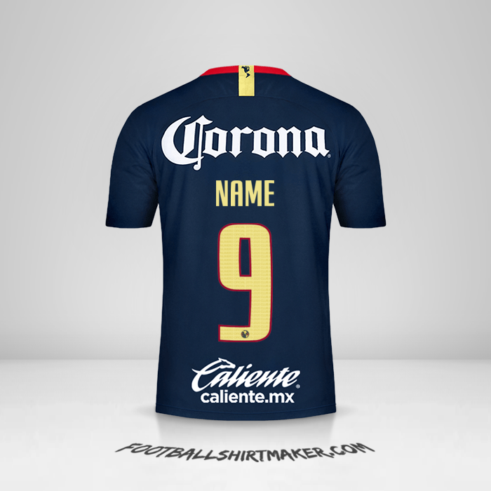 Trikot Club America 2018/19 Auswärts -  name - 9