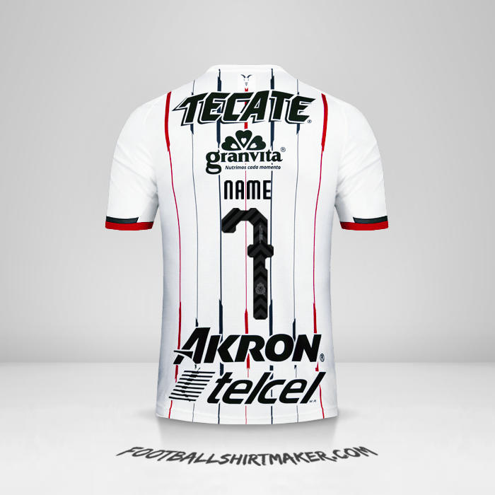 Trikot Guadalajara 2018/19 Auswärts -  name - 7