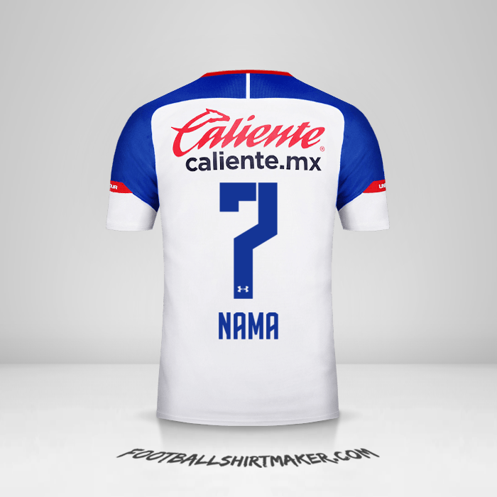 Jersey Cruz Azul 2018/19 Alternatif -  nama - 7