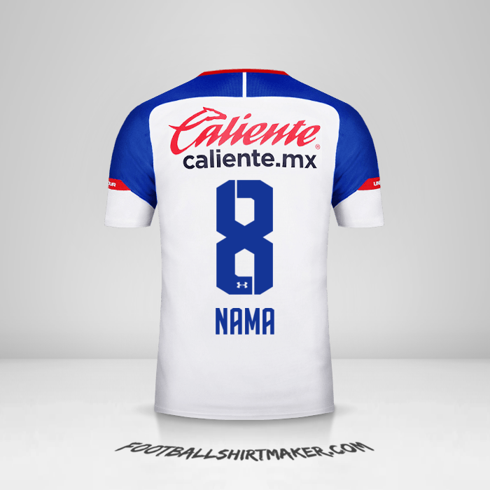 Jersey Cruz Azul 2018/19 Alternatif -  nama - 8