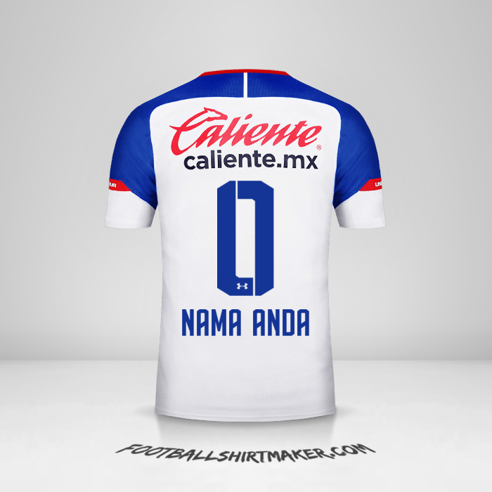 Jersey Cruz Azul 2018/19 II -  nama anda - 0