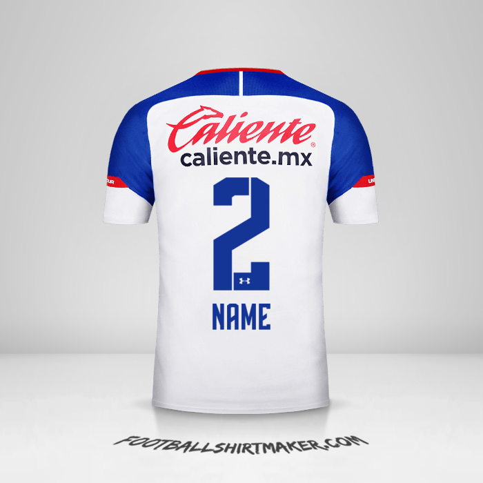 Shirt Cruz Azul 2018/19 Away -  name - 2