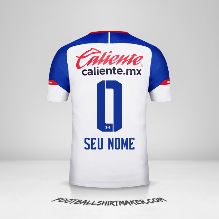 Camisa Cruz Azul 2018/19 II -  seu nome - 0