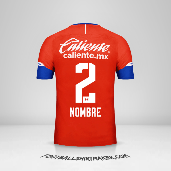 Jersey Cruz Azul 2018/19 Tercera -  nombre - 2
