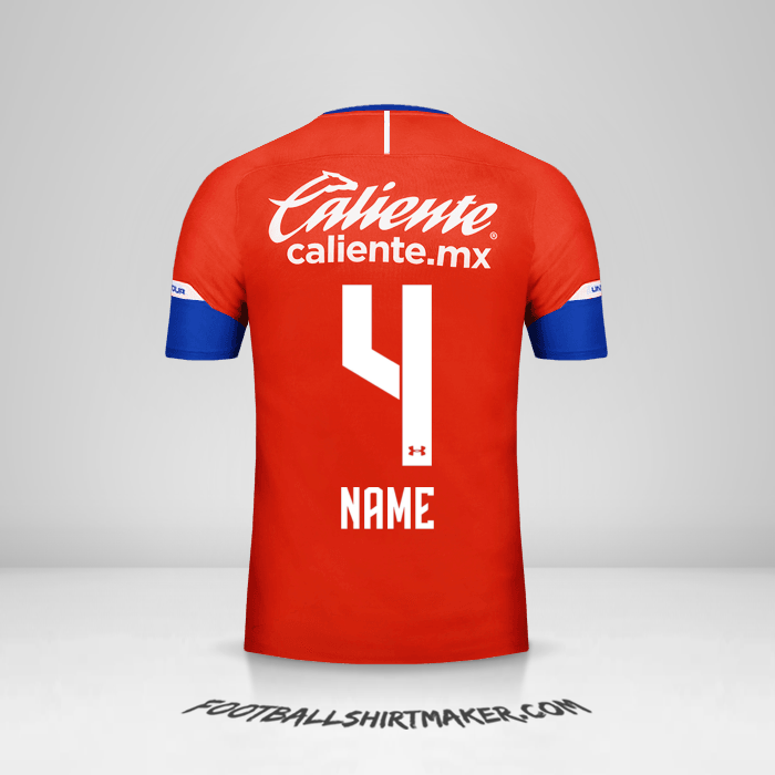 Shirt Cruz Azul 2018/19 Third -  name - 4