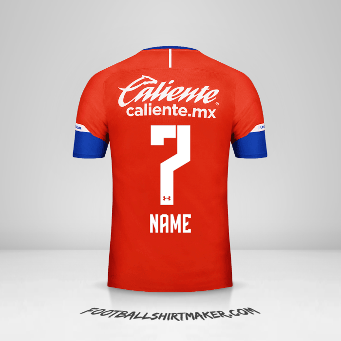 Jersey Cruz Azul 2018/19 Third -  name - 7