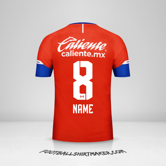 Shirt Cruz Azul 2018/19 Third -  name - 8