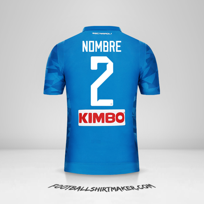 Jersey SSC Napoli 2018/19 -  nombre - 2