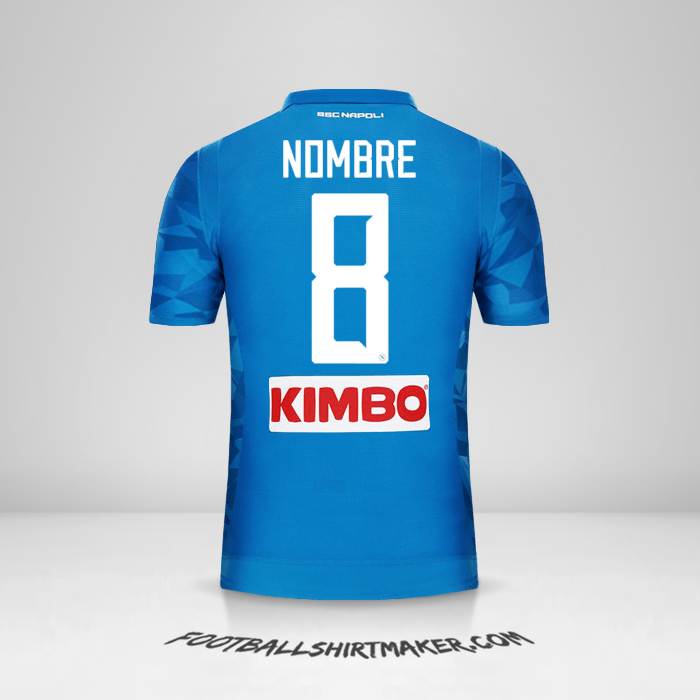 Jersey SSC Napoli 2018/19 -  nombre - 8