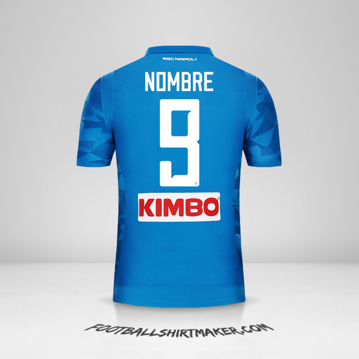 Jersey SSC Napoli 2018/19 -  nombre - 9