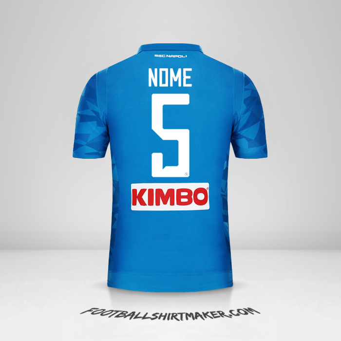 Camisola SSC Napoli 2018/19 -  nome - 5