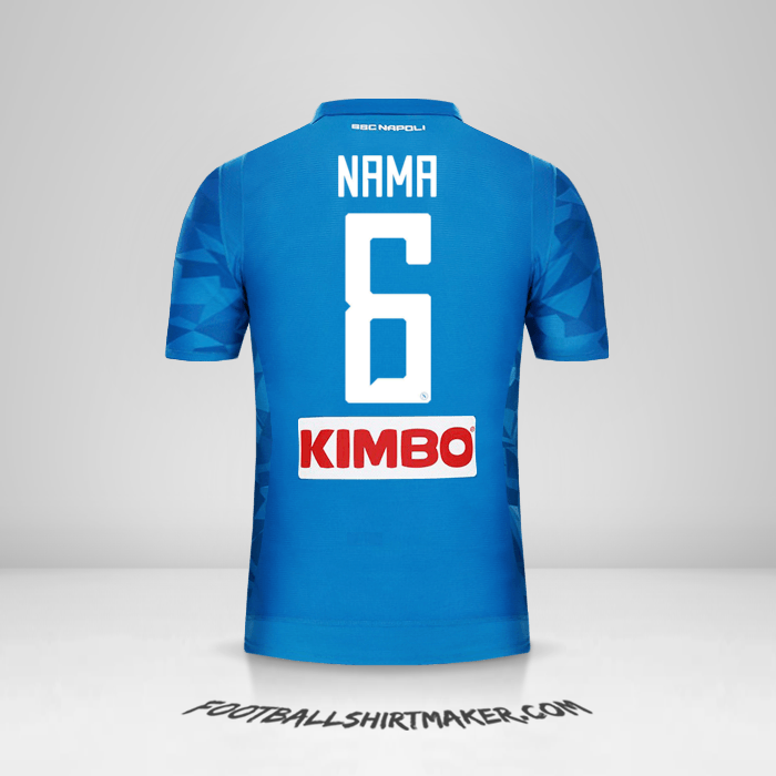 Jersey SSC Napoli 2018/19 -  nama - 6