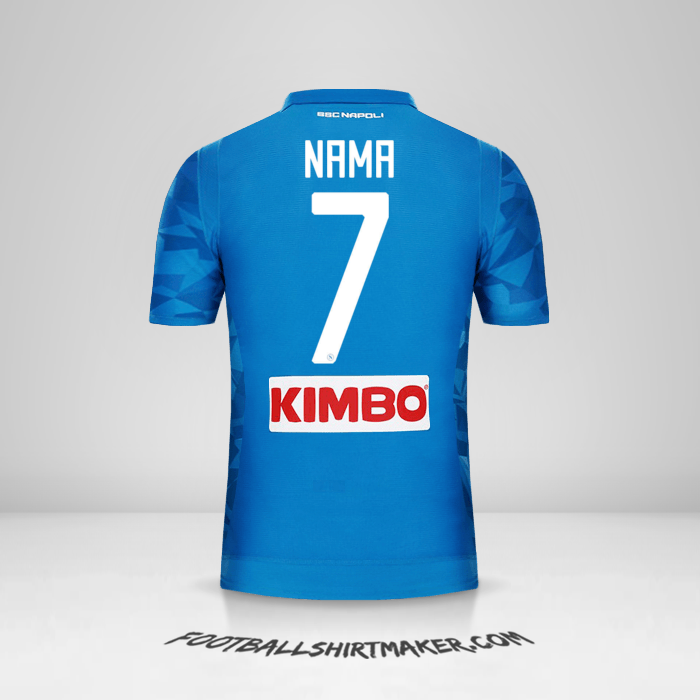 Jersey SSC Napoli 2018/19 -  nama - 7