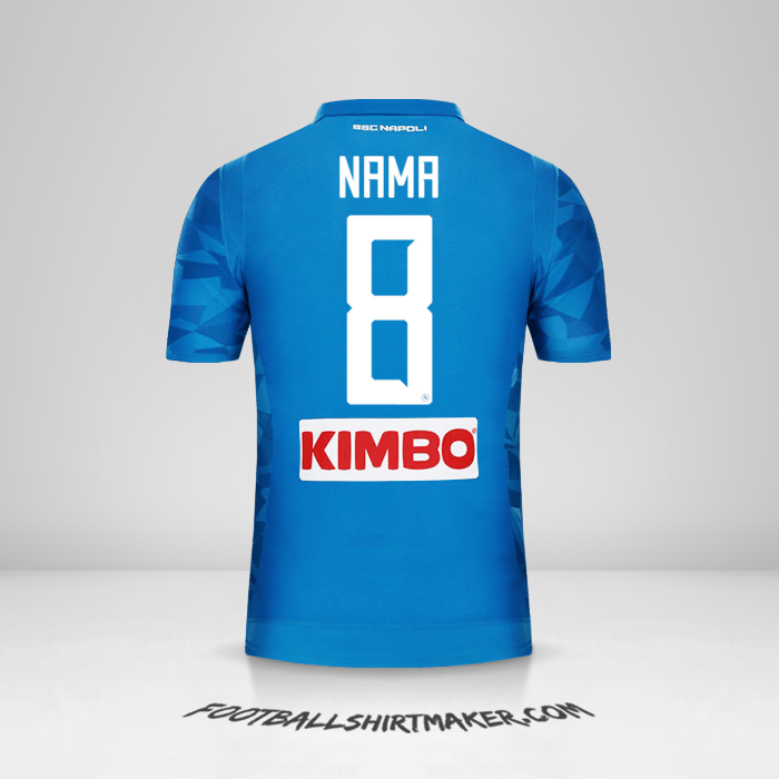 Jersey SSC Napoli 2018/19 -  nama - 8