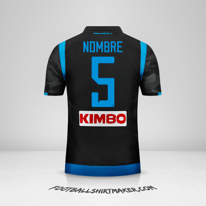 Camiseta SSC Napoli 2018/19 Visita -  nombre - 5