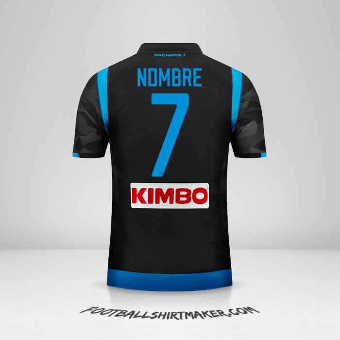 Jersey SSC Napoli 2018/19 Visita -  nombre - 7