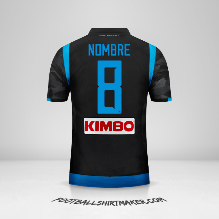 Jersey SSC Napoli 2018/19 Visita -  nombre - 8