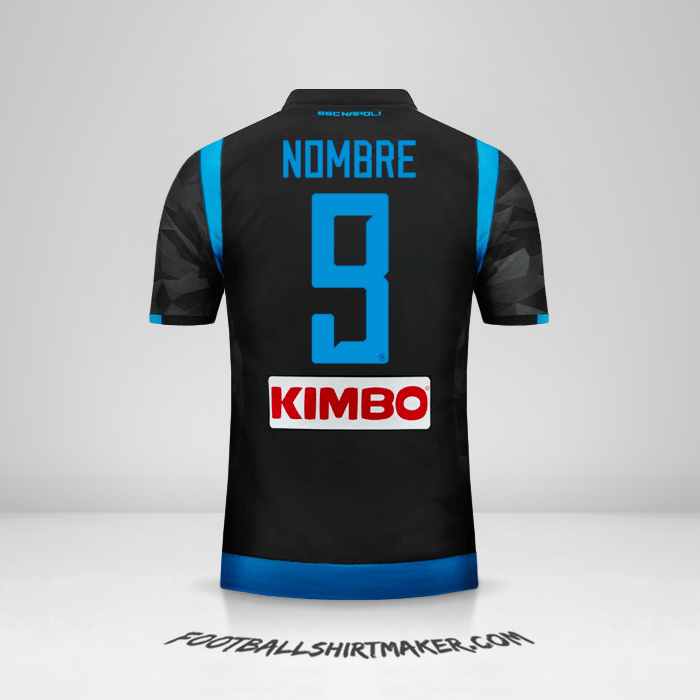 Jersey SSC Napoli 2018/19 Visita -  nombre - 9