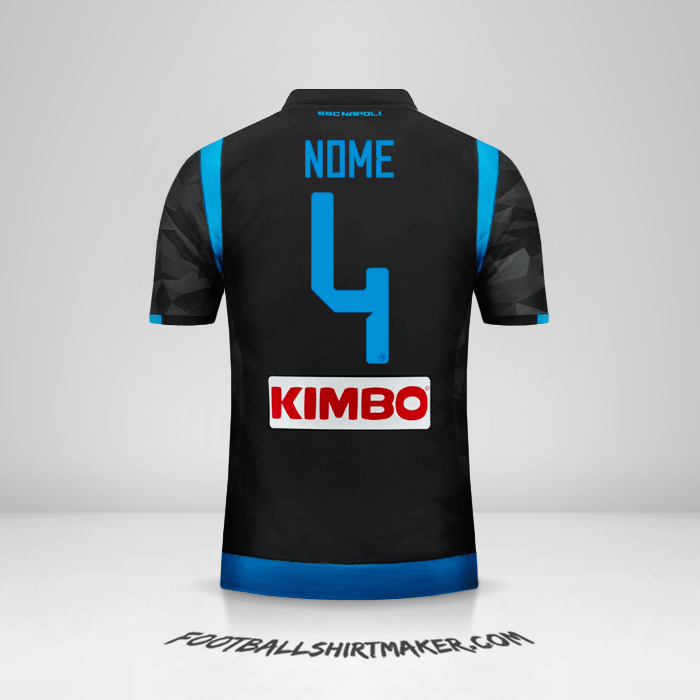 Camisola SSC Napoli 2018/19 Alternativa -  nome - 4